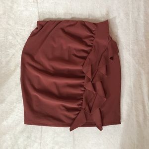 Pull & Bear for ASOS Ruffle Skirt Sz S